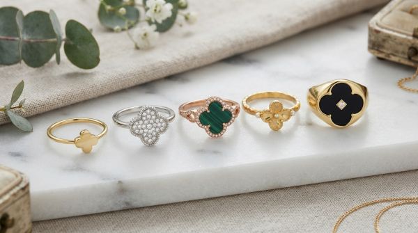 Les bagues trèfle : 5 styles pour allier chance et chic